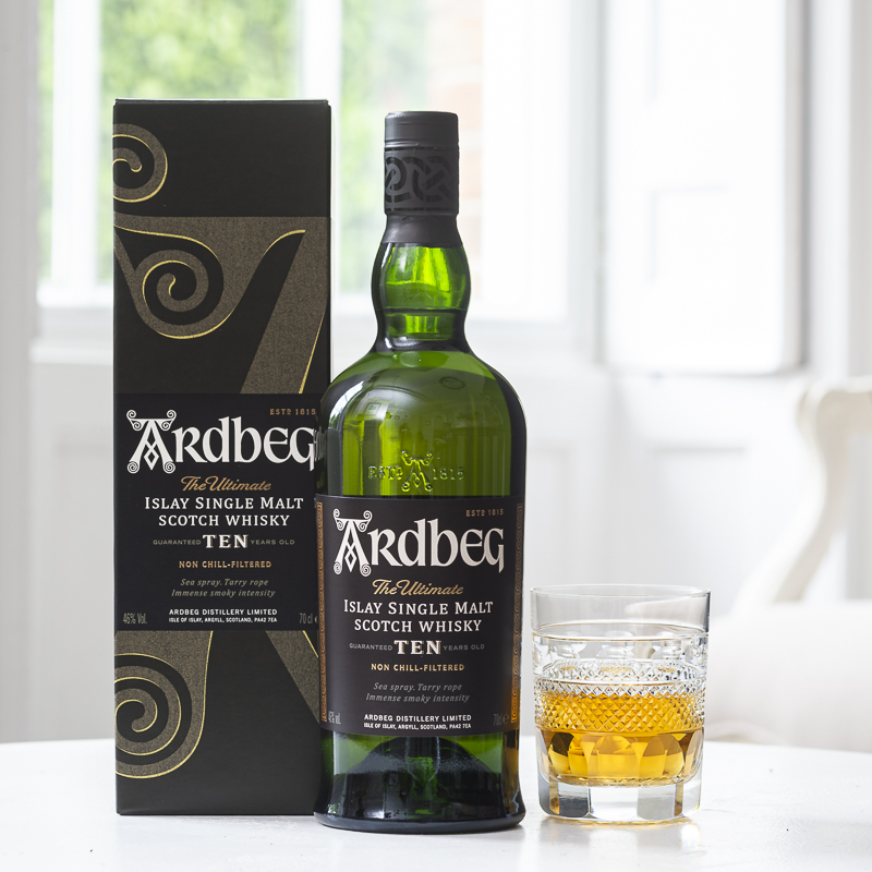 Ardbeg 10 Year Old Single Malt Whisky with Giftbox image