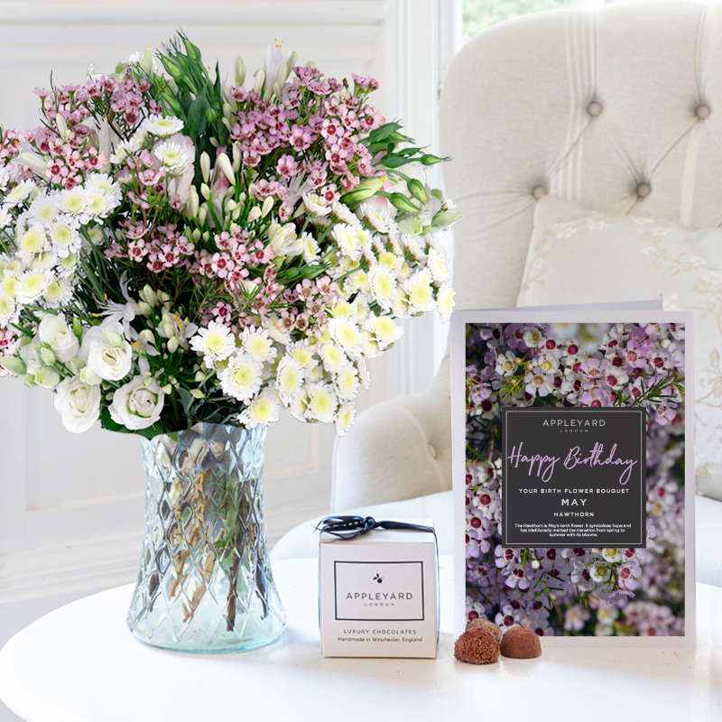 May Birthday Bouquet Gift Set image