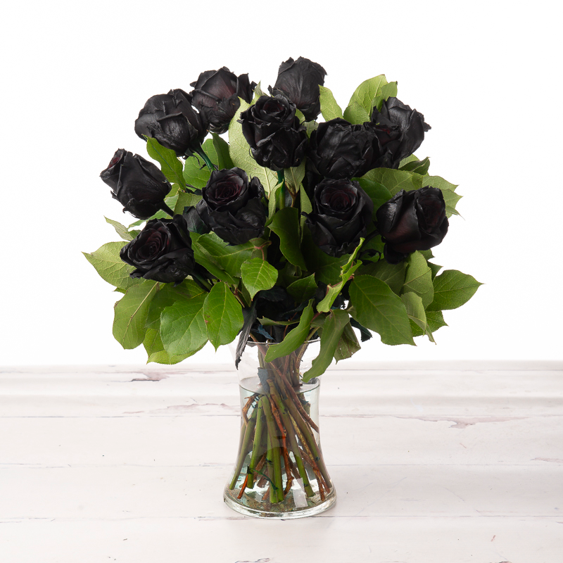 Black Roses | Unusual Black Naomi Rose Bouquet | Flower Delivery UK | Appleyard London