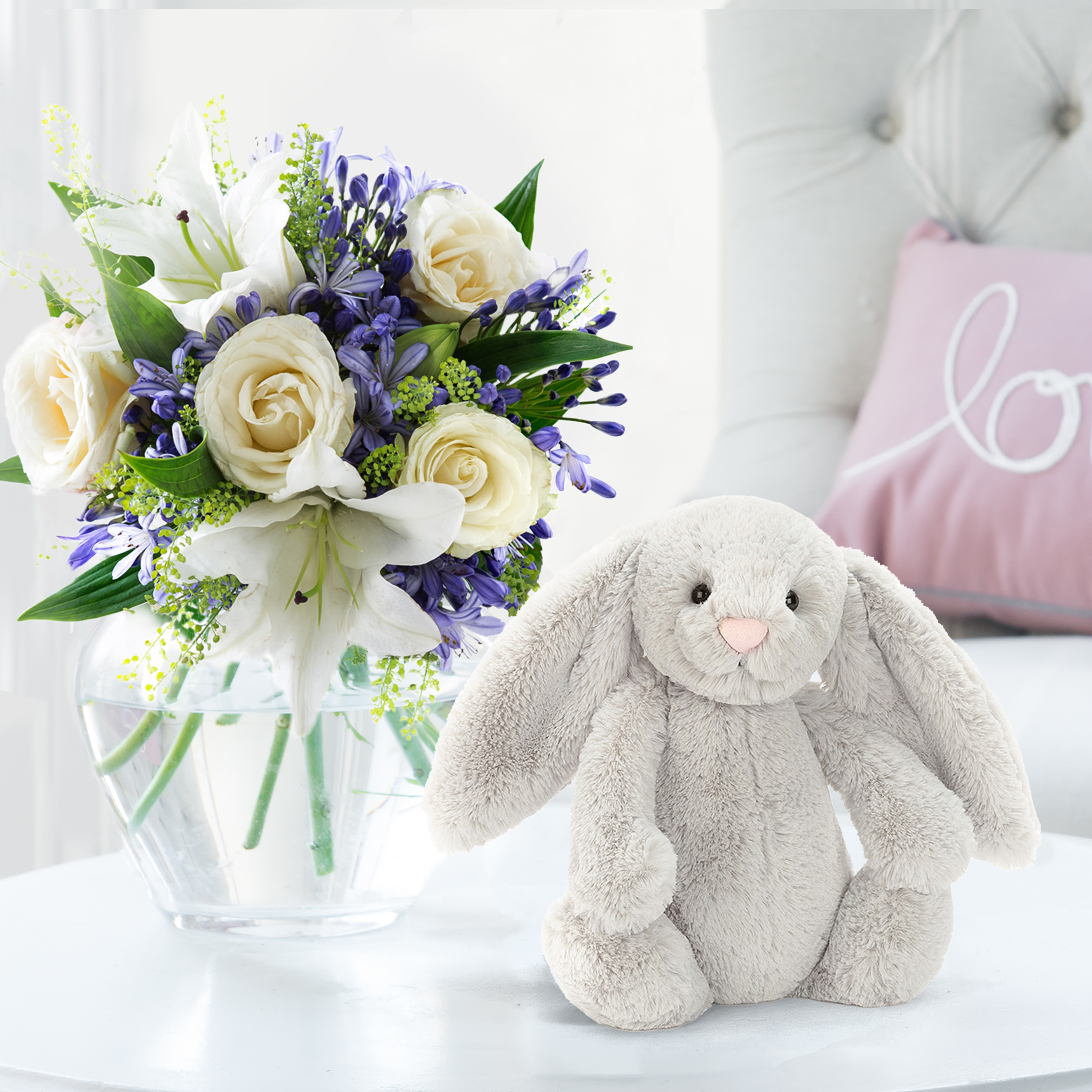 Bluebelle & Jellycat® Silver Bunny image