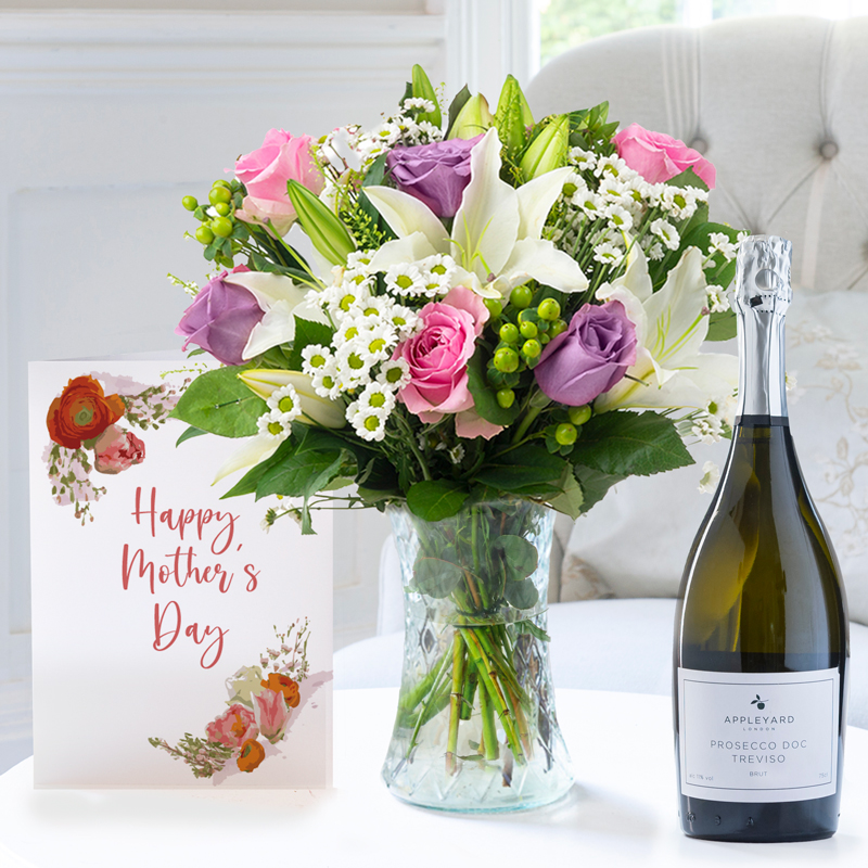 Chantilly, Appleyard Prosecco & Happy Mother's Day Card image