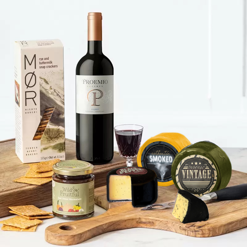 Classic Cheese & Wine