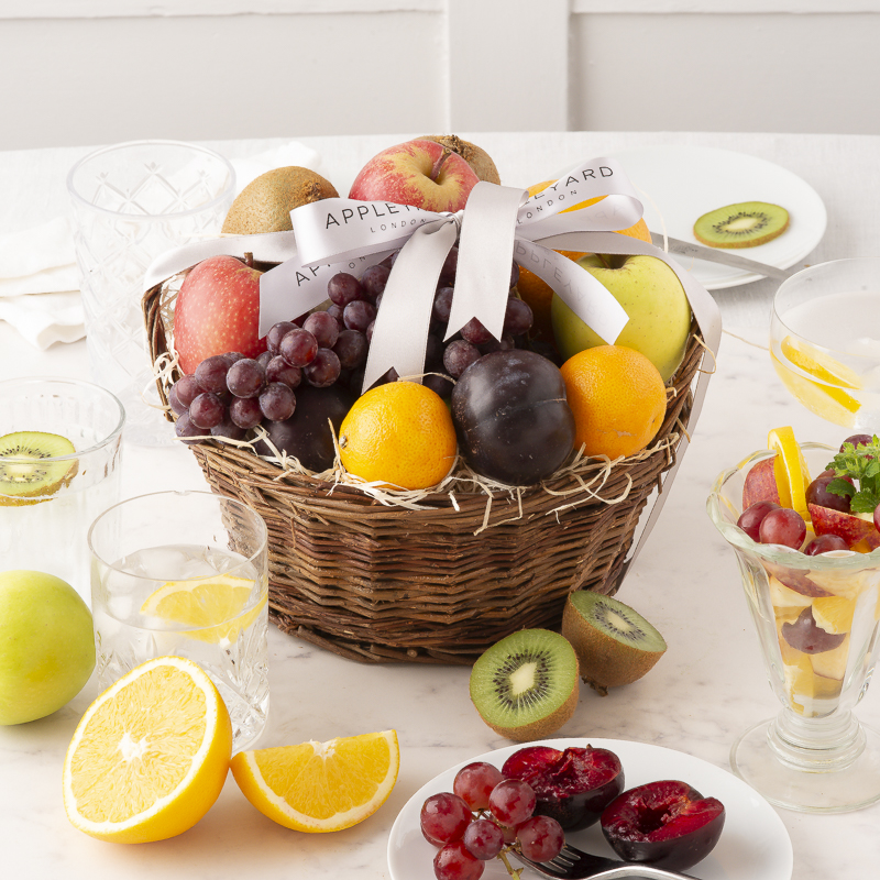 Classic Fruit basket | Classic Fruit basket Hamper | Next Day Delivery | Appleyard London