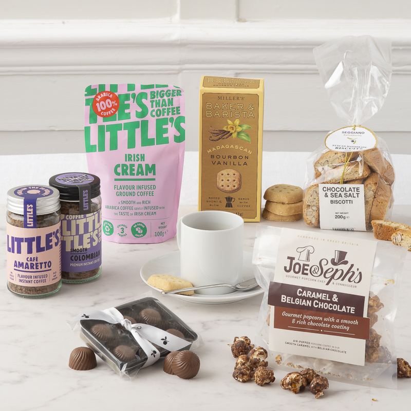 Coffee lovers hampers - Hamper - Orange - Next Day Hamper Gift Delivery UK - Appleyard London