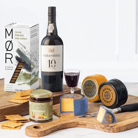  Deluxe, Cheese and Vintage Port Luxury Hamper