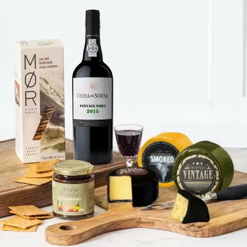 Deluxe Cheese & Vintage Port