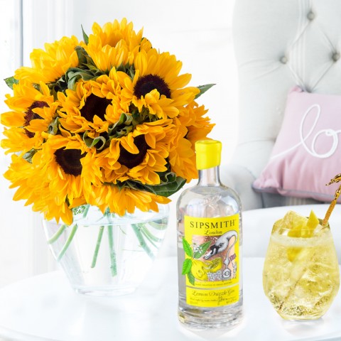 Summer Sunflowers & Lemon Drizzle Gin