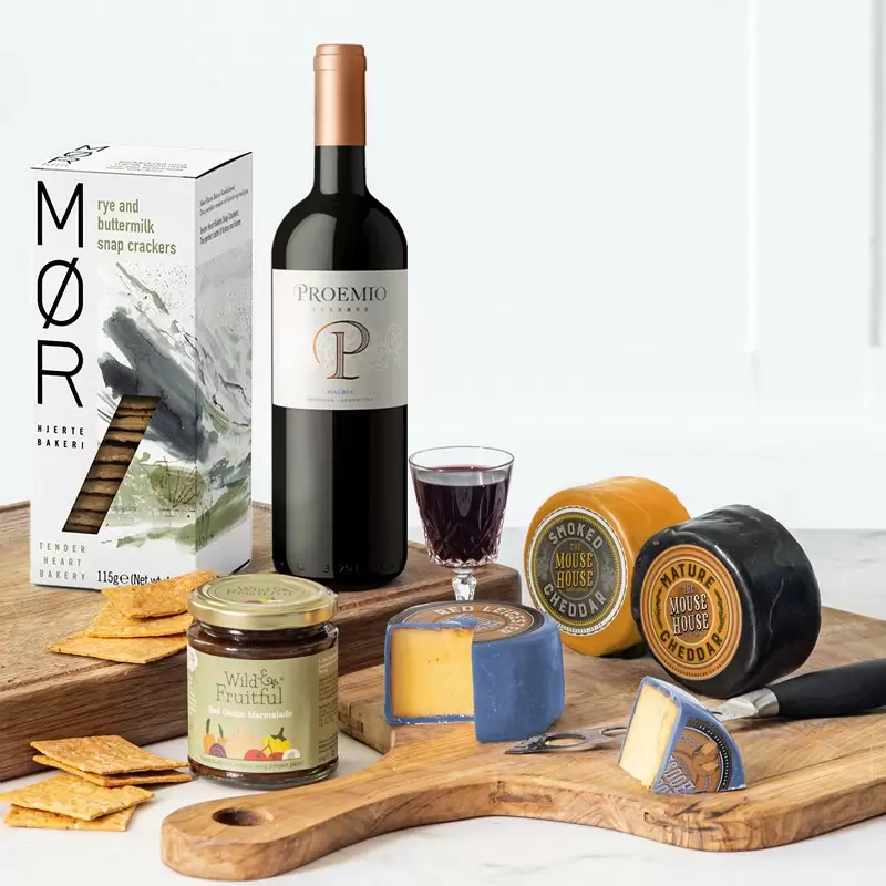  Classic, Cheese and Wine Luxury Hamper