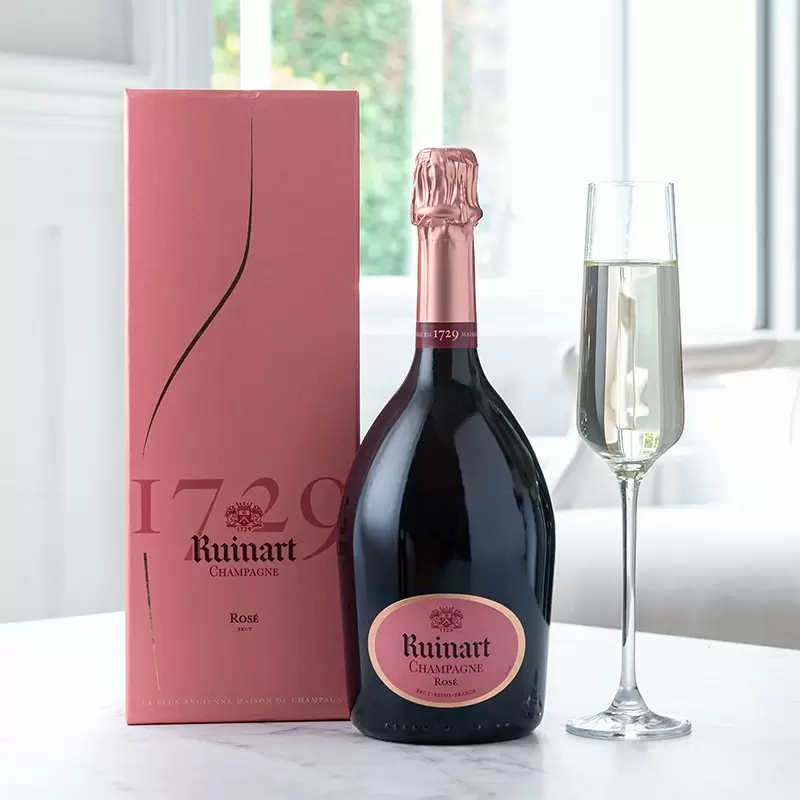 Ruinart Rose Champagne with Giftbox