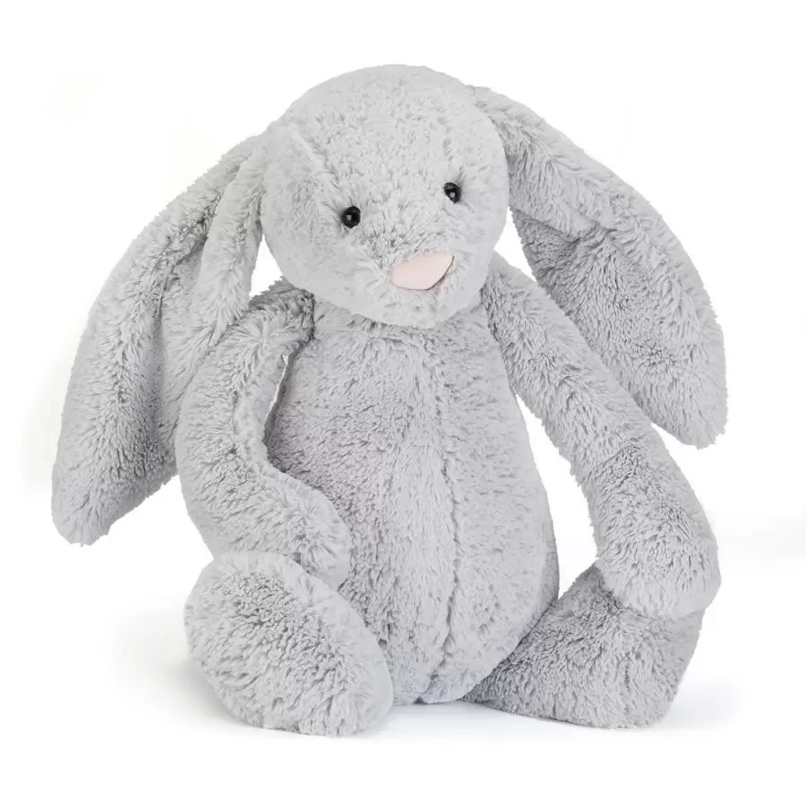 Jellycat Bashful Silver Bunny - Huge - 51cm