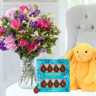 Afternoon Tea, Milk Chocolate Chicks (90g), Jellycat Bashful Sunshine Bunny