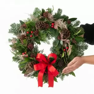 Christmas Adorn 12" Wreath