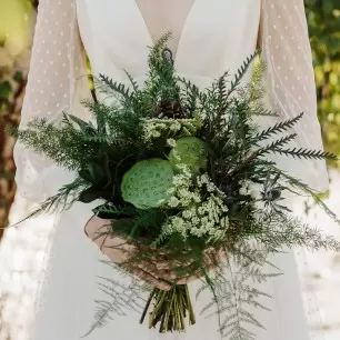 Enchanted Forest Bridal Bouquet