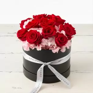Forever Rose Red & Pink Hatbox