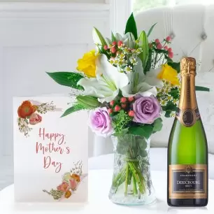 Glaze, Dericbourg Champagne & Mother's Day Card