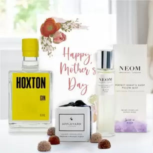 Hoxton Tropical Gin, Neom Pillow Mist & Truffles Mother's Day Gift