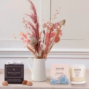 Rose Gold, NEOM Real Luxury Candle & 12 Mixed Truffles