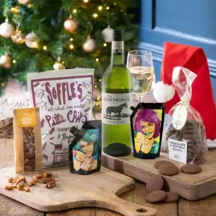 Xmas Party Box with Cocktails, Wine and Nibbles 