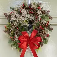 Christmas Adorn Wreath (52cm in diameter)