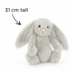 Simply Pink Rose & Lily & Jellycat® Silver Bunny