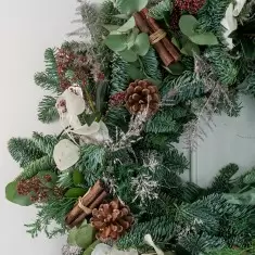 Winter Forest Wreath (52cm in diameter)