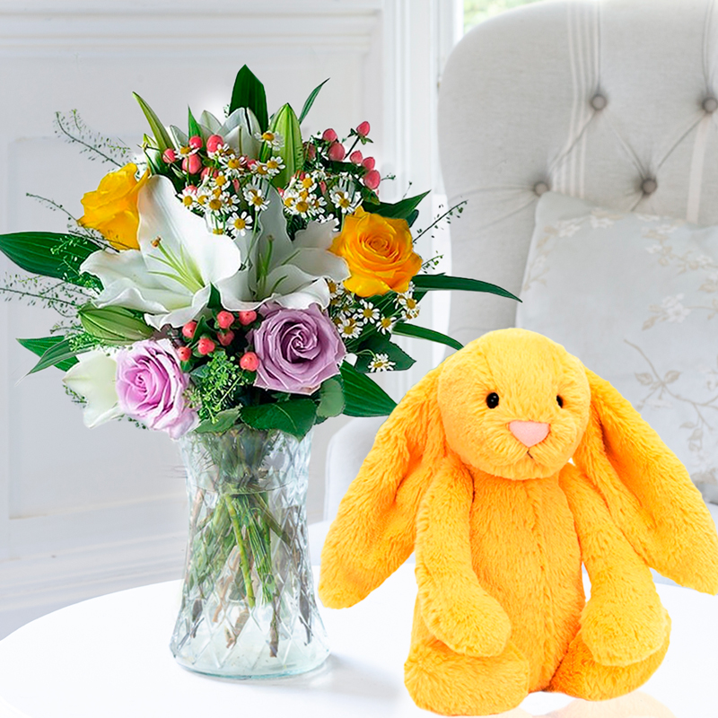 Glaze & Jellycat Sunshine Bunny (31cm) image