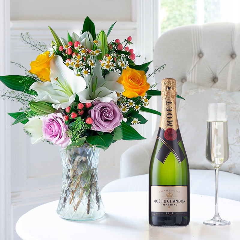 Glaze & Moet Imperial NV Gift Box