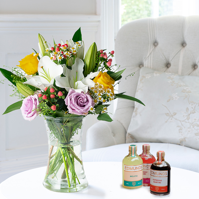 Glaze, Edmunds Mojito, Espresso Martini & Strawberry Daiquiri Cocktails | By Luxury Florist | Fast UK Flower Delivery - Appleyard London