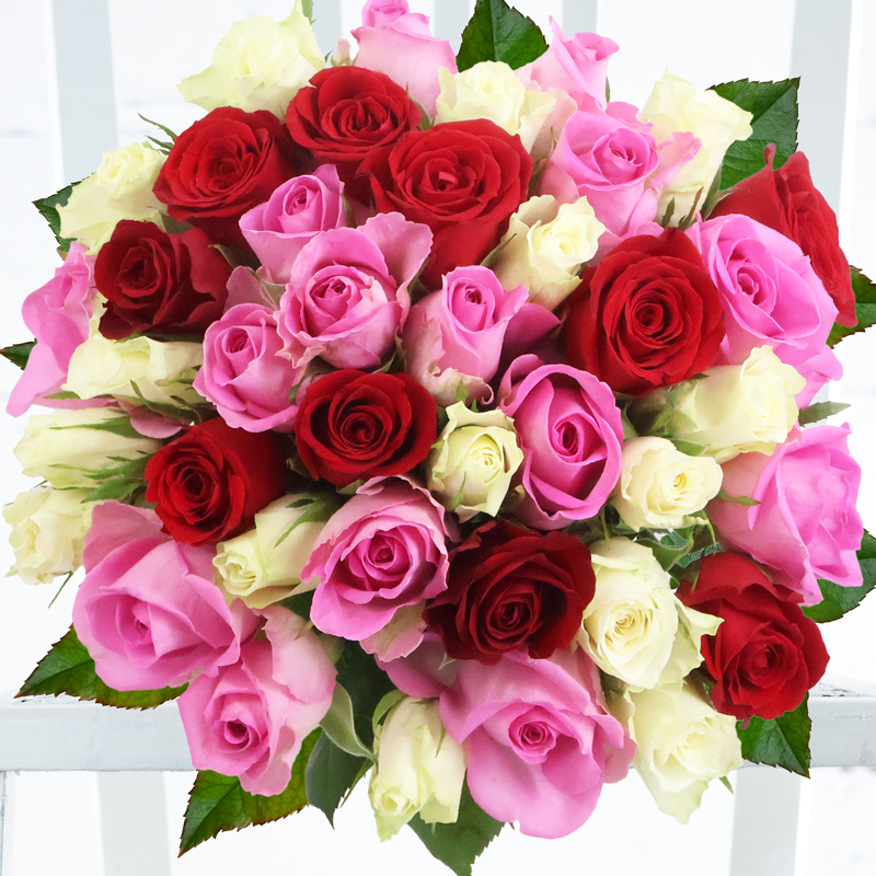 Rose Medley | Roses Bouquet | Next Day Flower Delivery - Appleyard London