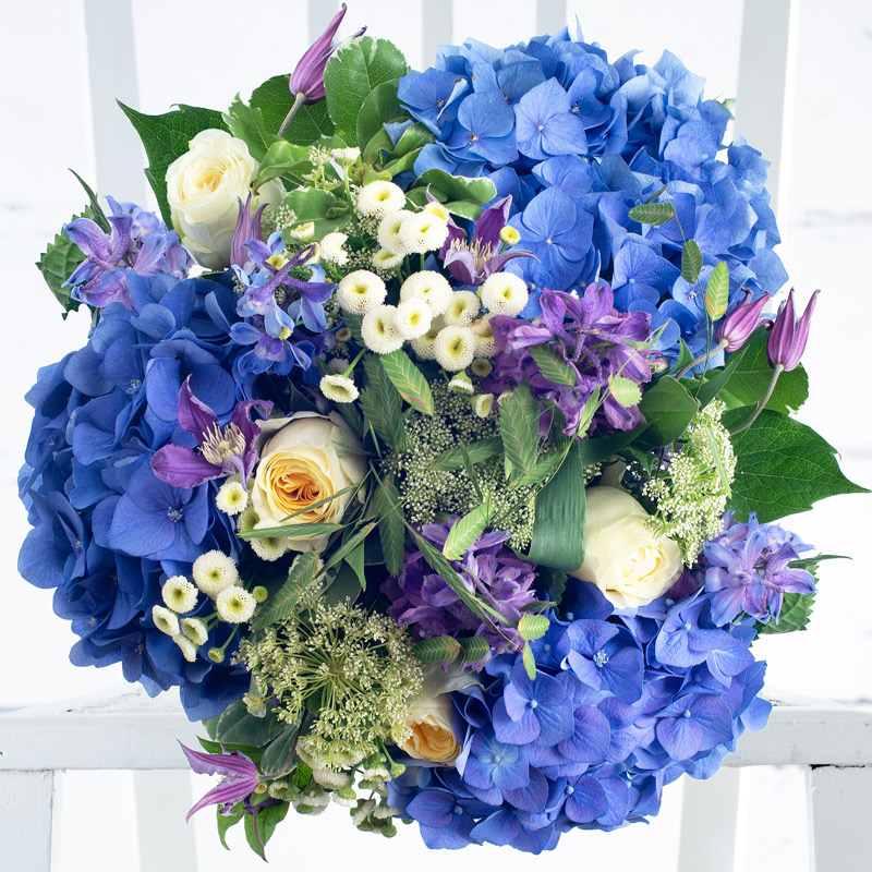 Wild English Garden | Hydrangea Bouquet | Appleyard London