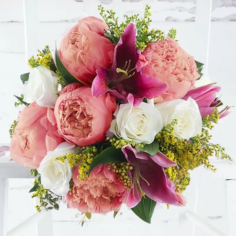 Peony, Rose & Lily