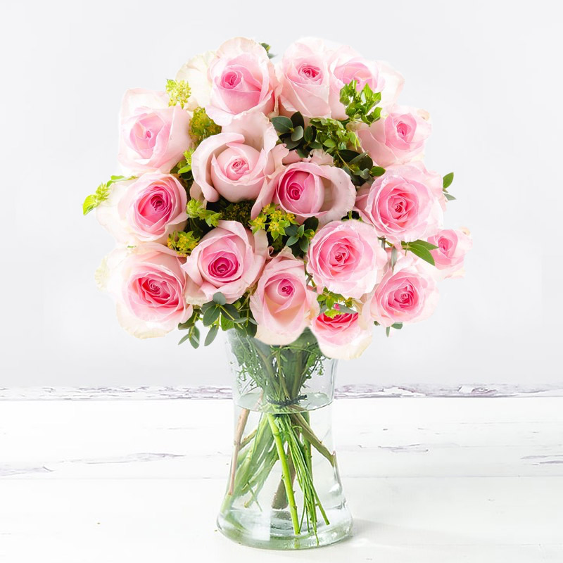 12-24 Simply Pink Roses