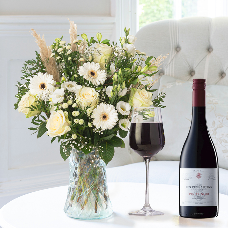 Purity & Les Peyrautins Pinot Noir | Luxury Flowers & Gifts | Appleyard London