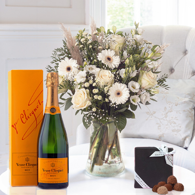 Purity, Veuve Clicquot, 9 Chocolates & Card