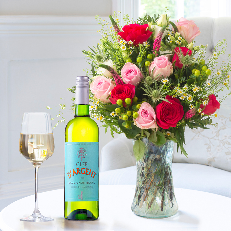 Rose Pearl, Vase & Clef d'Argent Sauvignon Blanc image