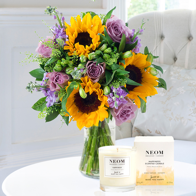 Summer Martini & NEOM Happiness Candle (185g) image