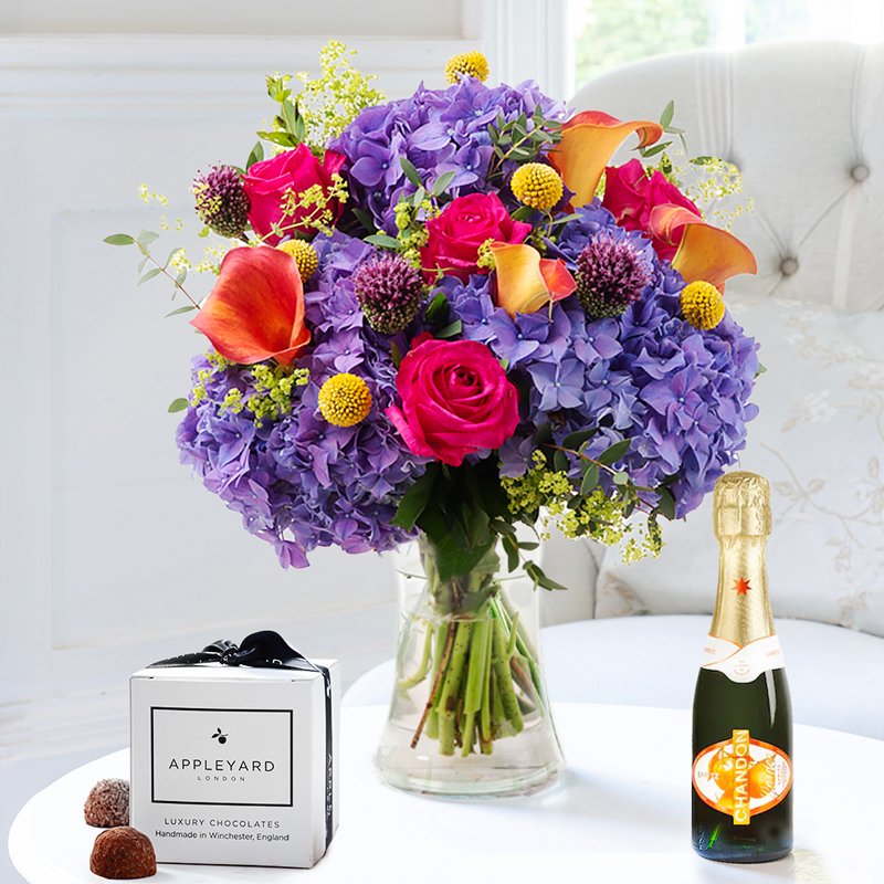 Summer Paradise, Mini Chandon Garden Spritz (18.75cl) & 6 Mixed Truffles image