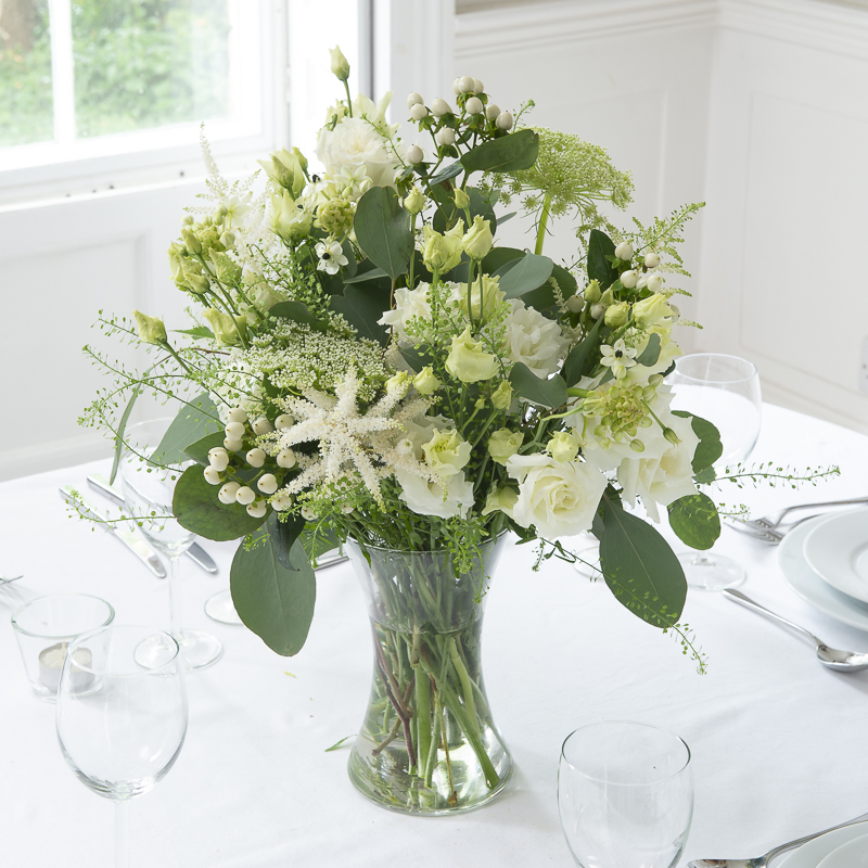 Wild & Whimsy Vase Table Centre - Wedding Flower Bouquet
